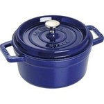 Litinový kulatý hrnec STAUB 2,6 ltr modrý