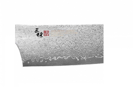 Kuchyňský nůž Zanmai Classic Pro Zebra Santoku 18 cm HFZ-8003D