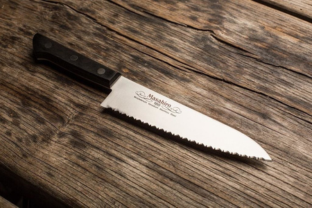 Nůž Masahiro BWH Santoku Wave Edge 165 mm [14039]