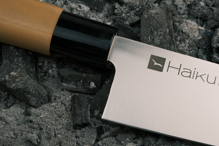 Nůž Haiku ORIGINAL Santoku rýhovaný 170 mm [H16]