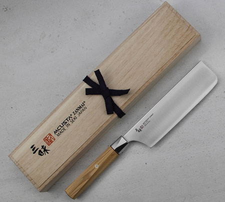 Nůž Mcusta Zanmai Beyond Aogami Super Nakiri 16,5 cm