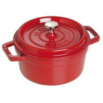 Litinový kulatý hrnec STAUB 2,2 ltr červený