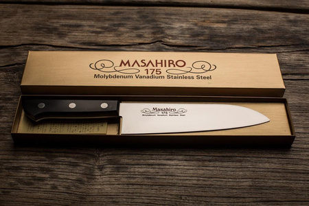 Nůž Masahiro BWH Santoku 175 mm [14023]