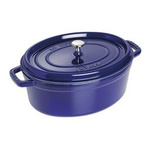 STAUB Oválný litinový hrnec 6,7 ltr modrý