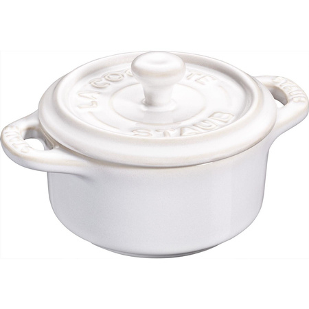 STAUB Kulatý hrnec 200 ml slonová kost