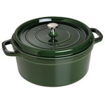 Litinový kulatý hrnec STAUB 6,7 ltr zelený