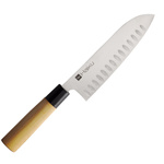 Nůž Haiku ORIGINAL Santoku rýhovaný 170 mm [H16]