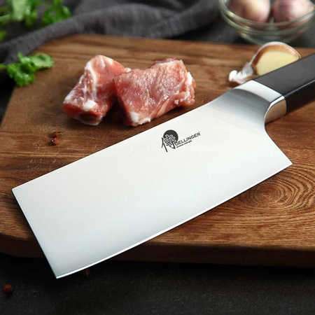 čínský nůž "TAO" Dellinger CUBE Ebony Wood