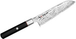 Kuchyňský nůž Zanmai Splash Damascus Santoku 18 cm HZ2-3003DS