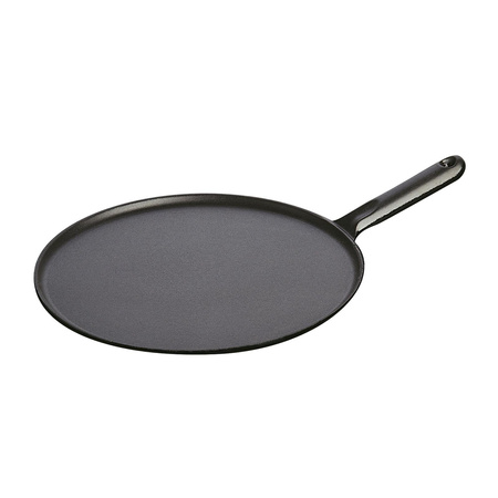 Litinová pánev na palačinky STAUB průměr 30 cm černá