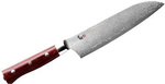 Kuchyňský nůž Mcusta Zanmai Classic Pro Damascus Flame Santoku 18 cm HFR-8003D