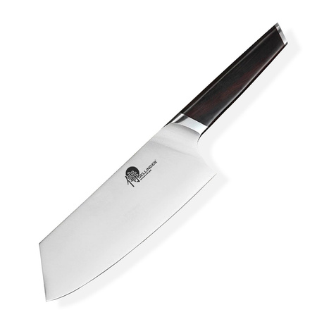 Nakiri 7,8" (199mm) Dellinger CUBE Ebony Wood