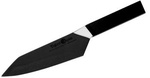 Kuchyňský nůž Tojiro Origami Black Polished Santoku F-1771M 16,5 cm