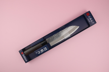 Nůž Sekiryu KATEI HAMMERED Santoku 165 mm [SRH100]