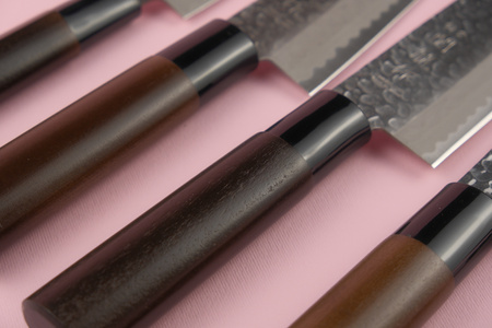 Nůž Sekiryu KATEI HAMMERED Santoku 165 mm [SRH100]